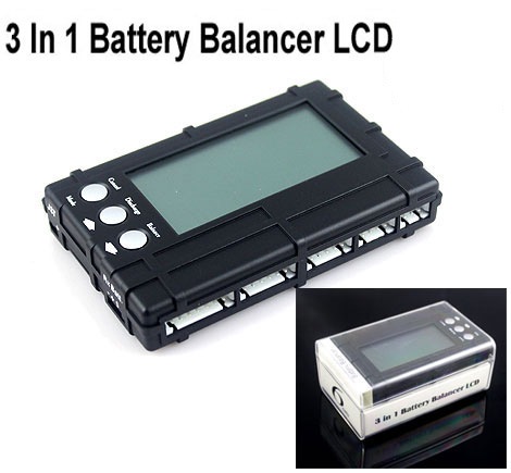 3-1BBL 3 in 1 Battery Balancer LCD 6S
